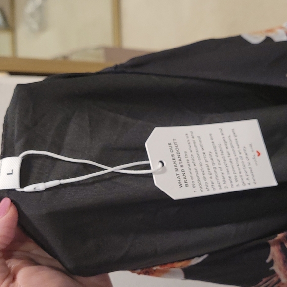 Black Floral Dress - Picture 3 of 5